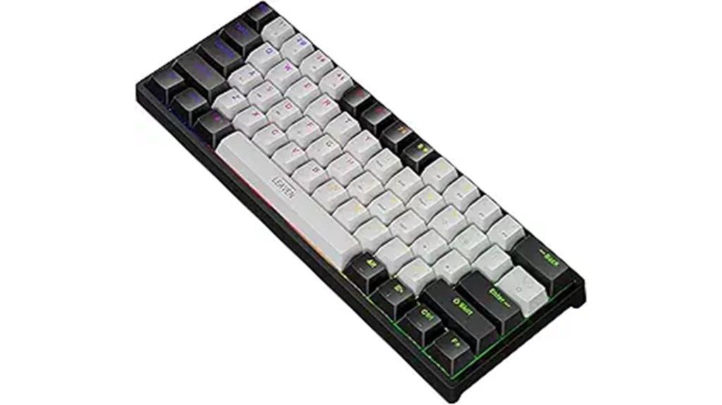 mini blue switch keyboard