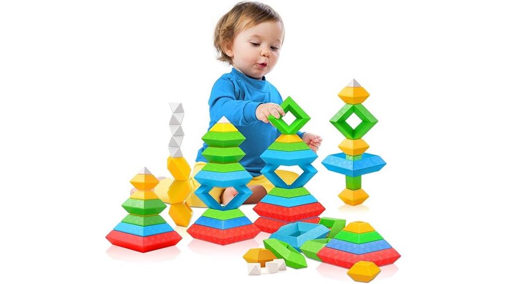 montessori building blocks set