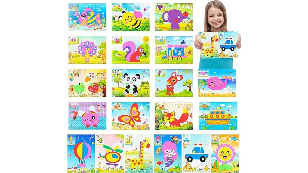 mosaic sticker art kits