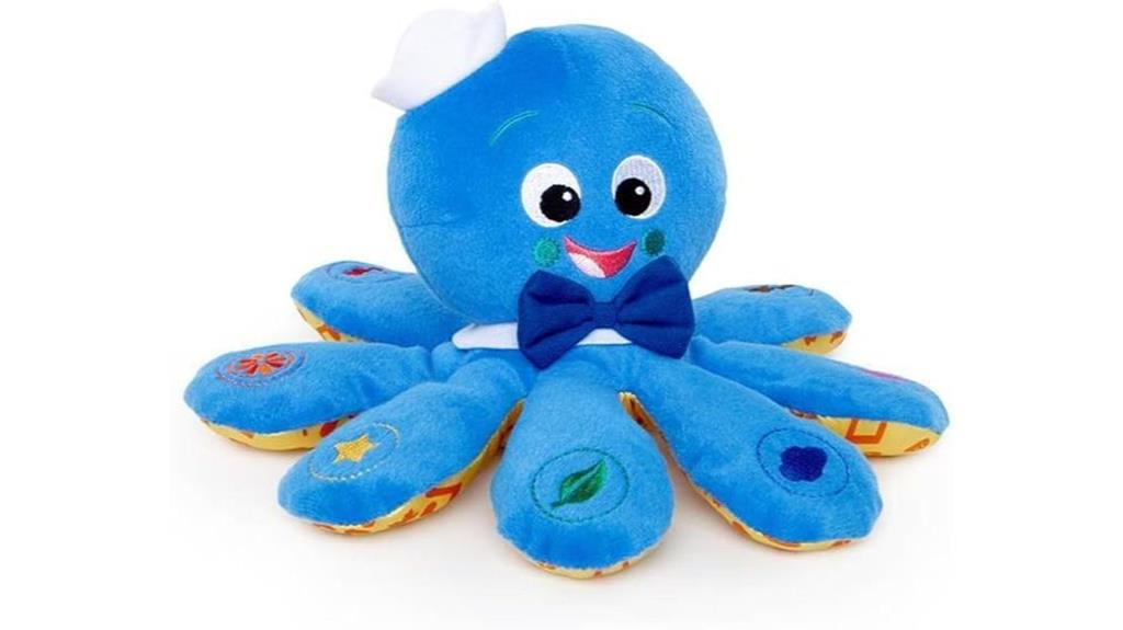 musical plush octopus toy