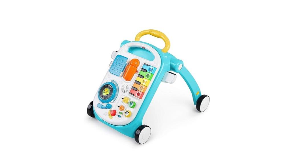 musical push walker activity