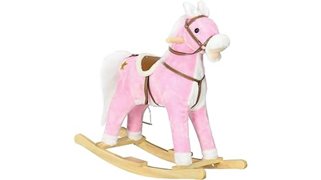 musical toddler rocking horse