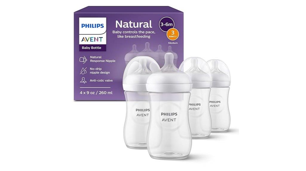 natural baby bottles pack