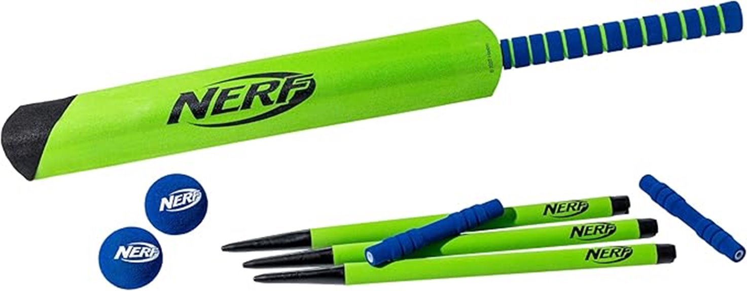nerf foam cricket starter set