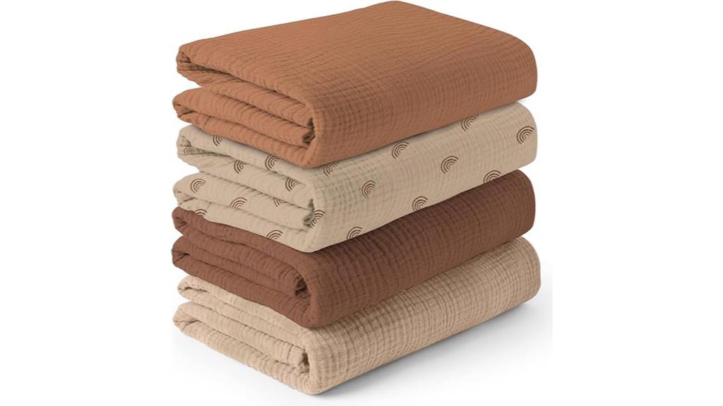 newborn muslin swaddle blankets