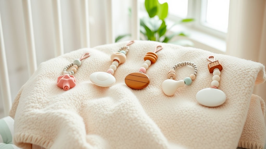 newborn pacifier clip selection