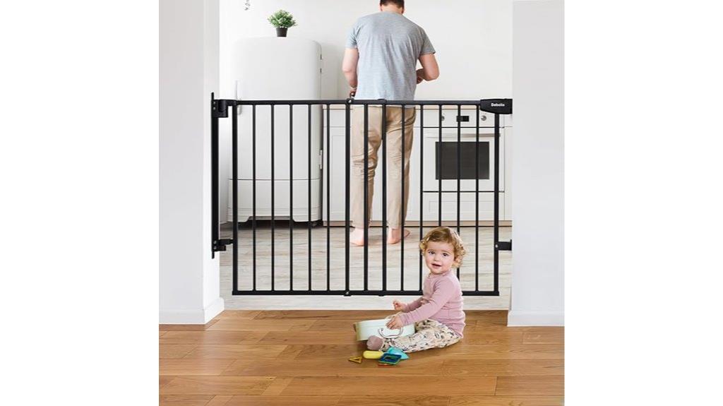 no bottom bar gate