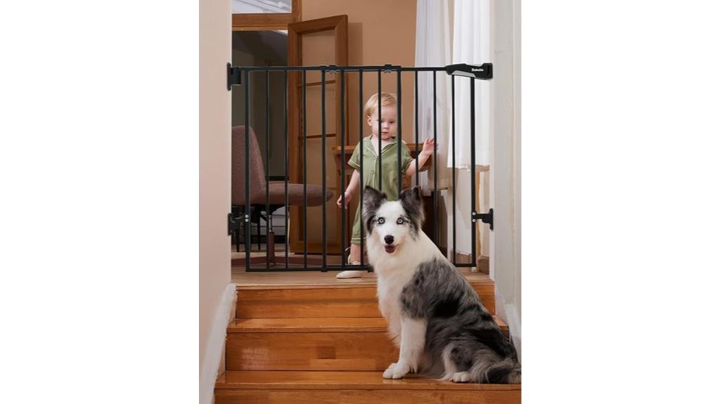 no bottom bar safety gate