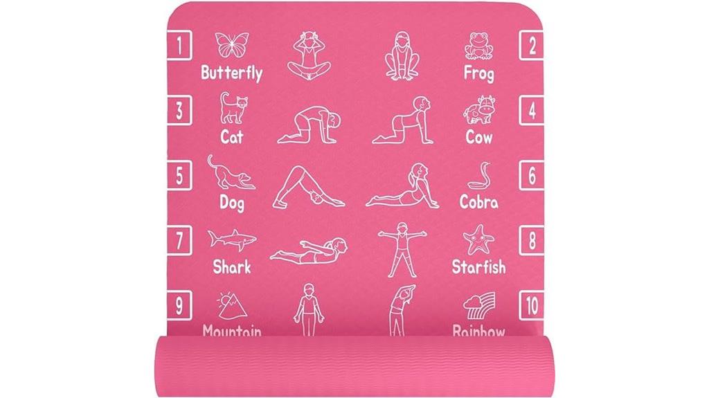non slip kids exercise mat