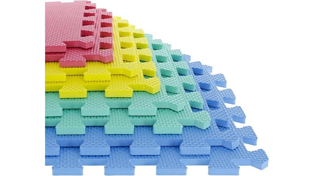 nontoxic interlocking exercise mats