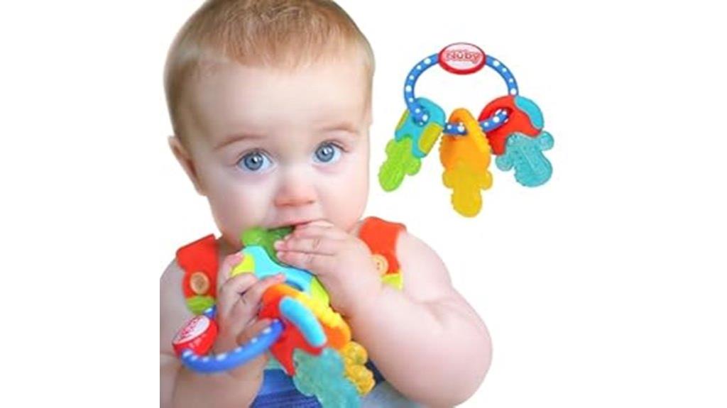nuby teether keys for infants
