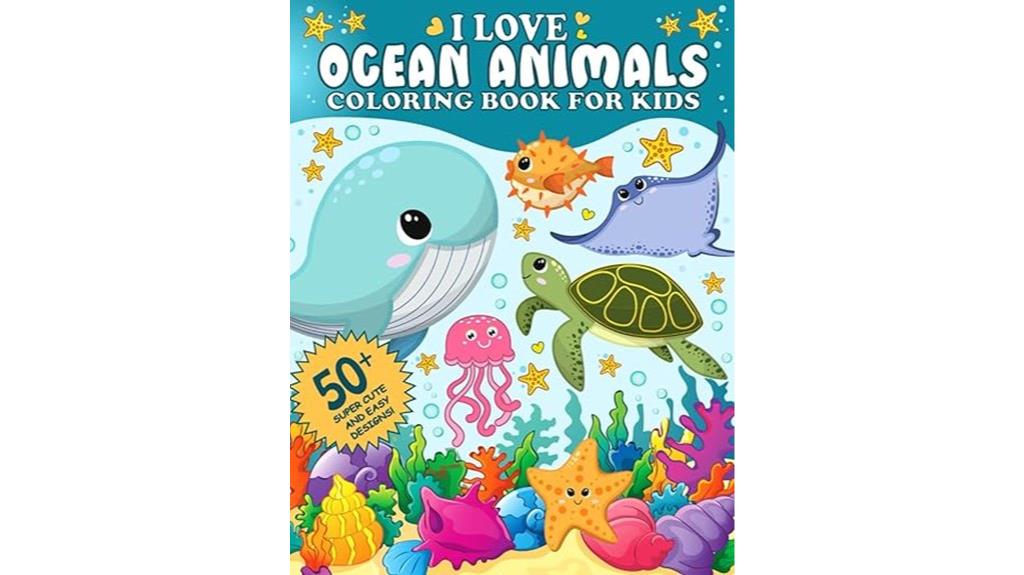 ocean animals coloring fun