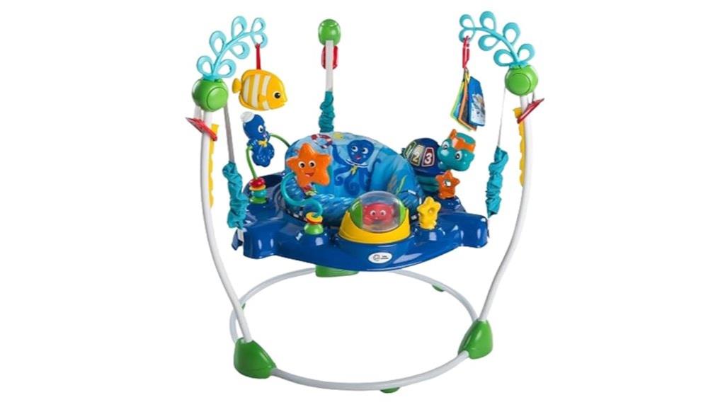 ocean themed baby activity jumper