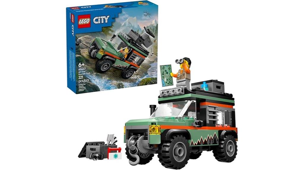 off road lego truck set