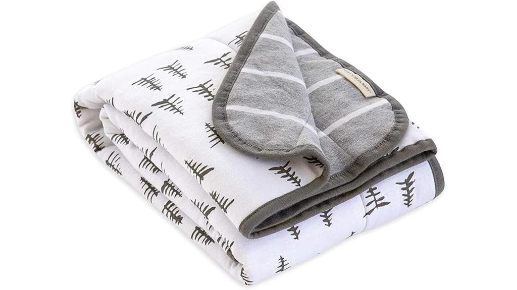 organic cotton baby blanket