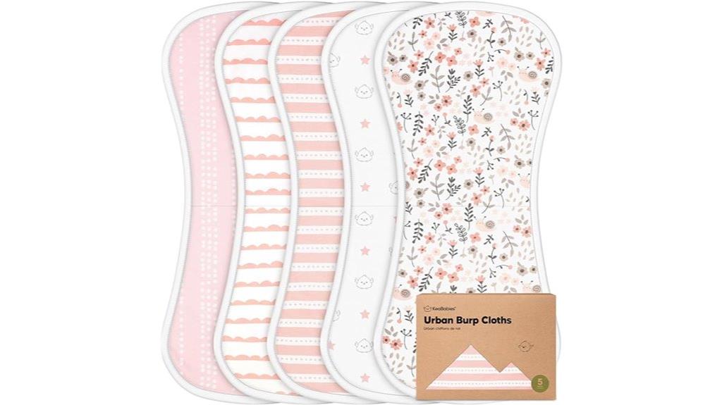 organic cotton burp cloths