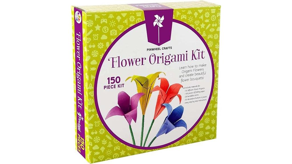 origami pinwheel craft kit