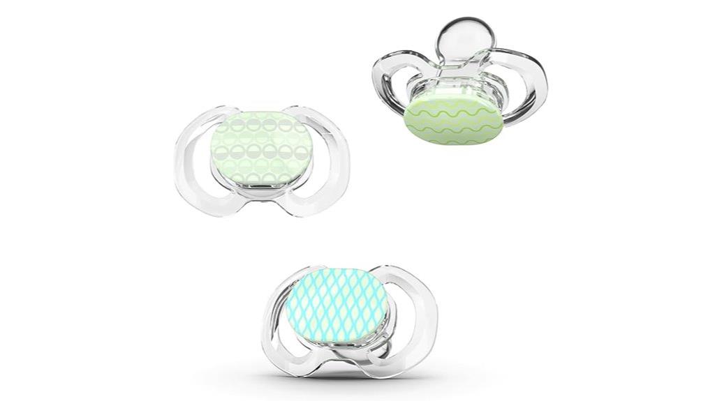 orthodontic baby pacifier pack