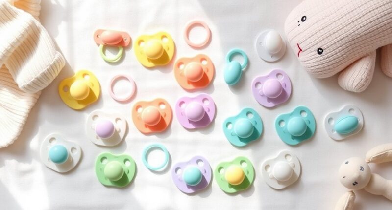 orthodontic pacifiers for comfort
