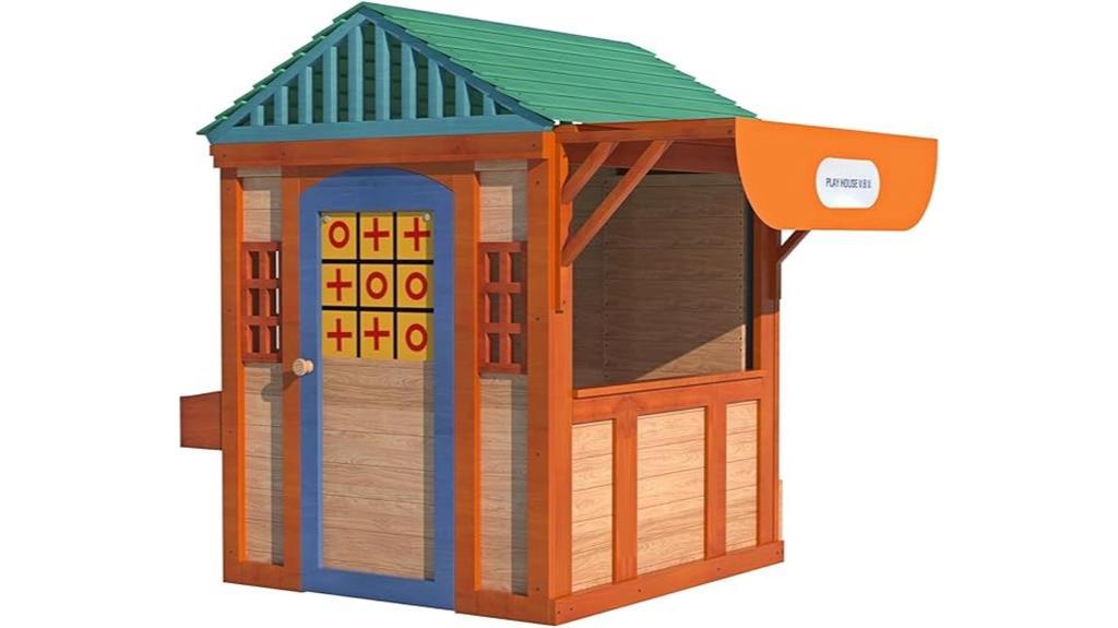 outdoor playhouse for children