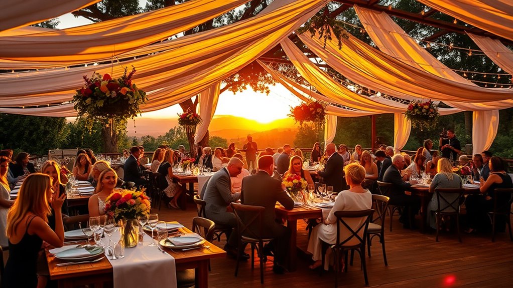 outdoor venues enhance events