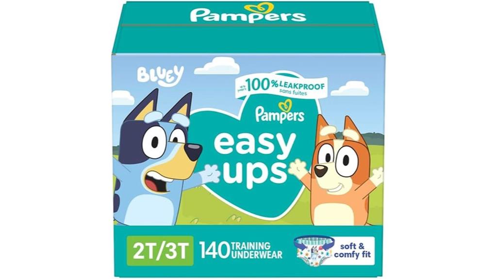 pampers training pants package