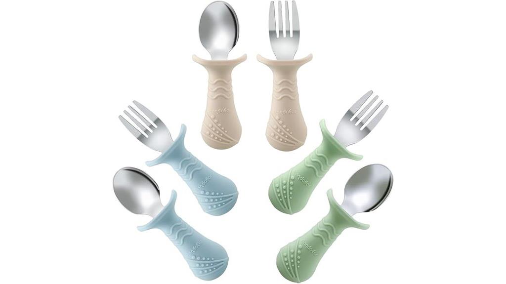 pandaear toddler utensil set