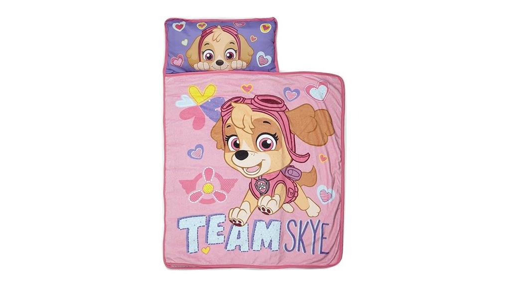 paw patrol toddler nap mat