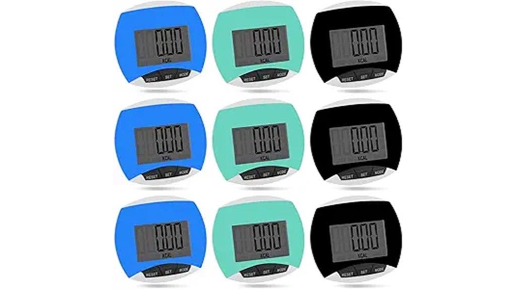 pedometers for step tracking