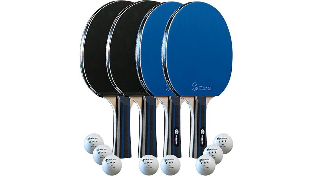 ping pong paddles set