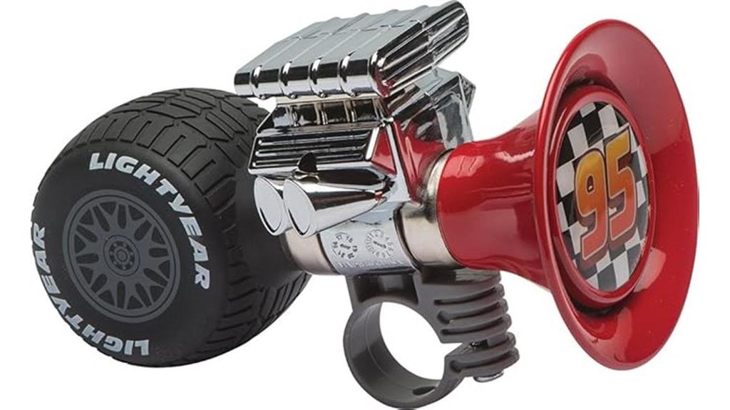 pixar cars bicycle horn