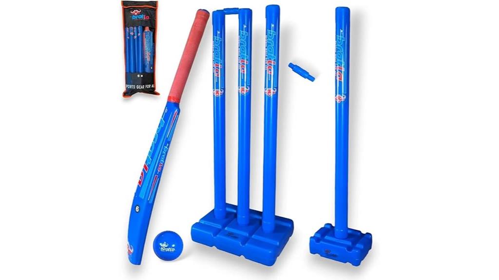 plastic cricket outdoor set