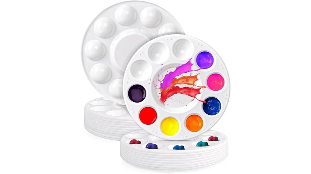 plastic paint tray set