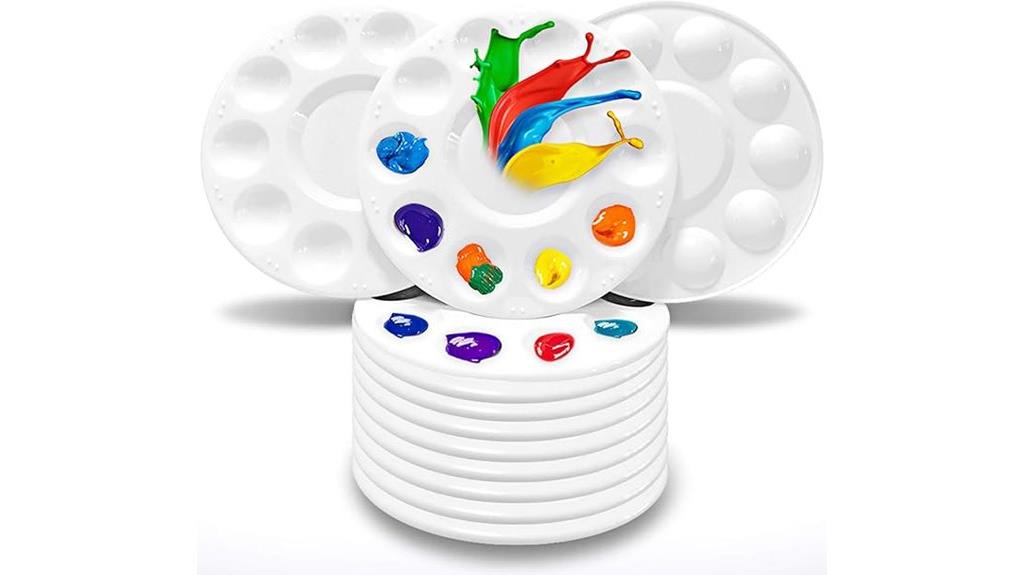 plastic paint tray set