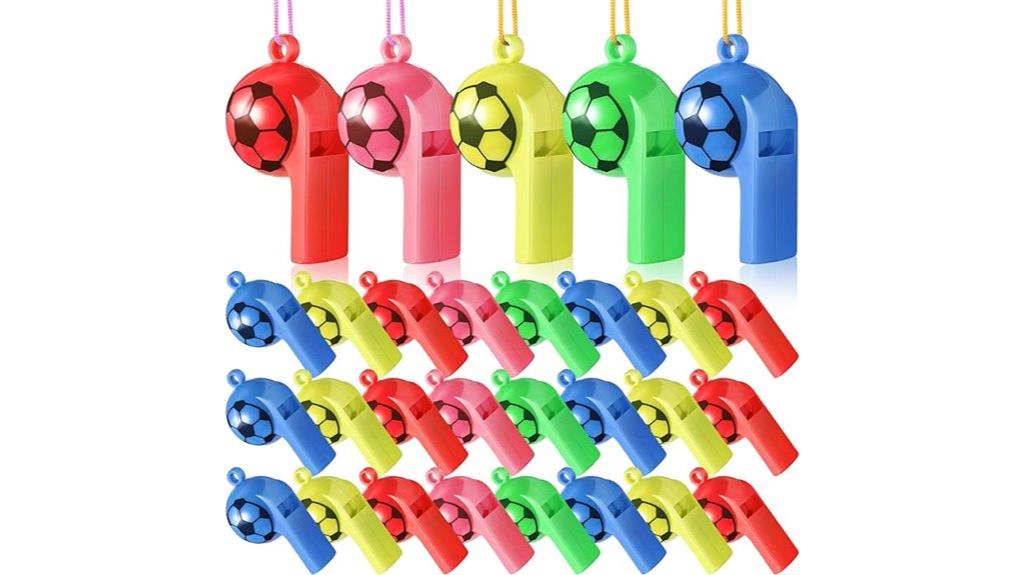 plastic whistles for sports