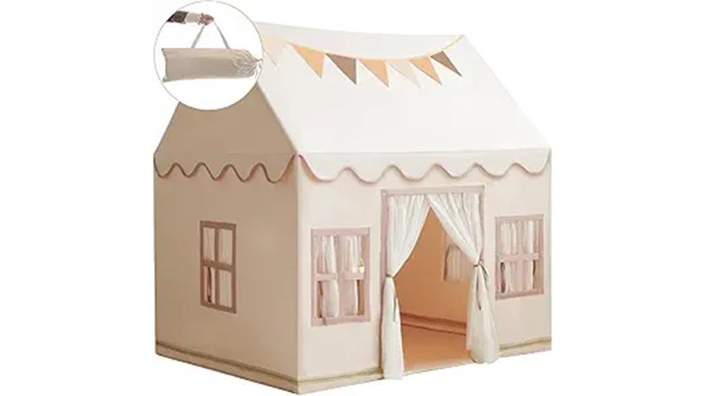 playhouse with star lights
