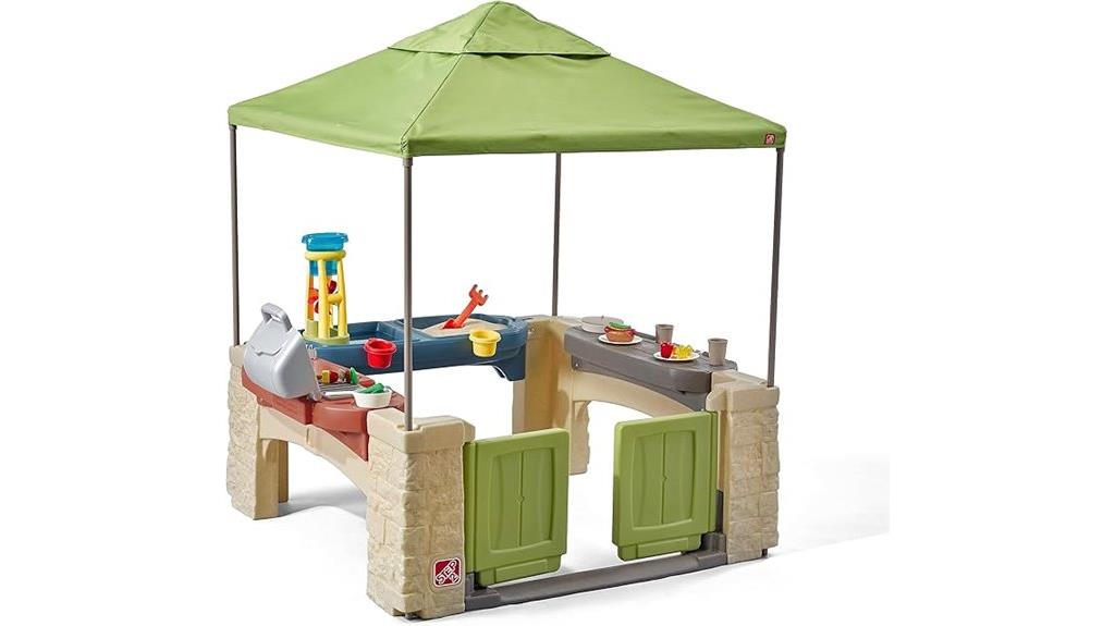 playtime patio with canopy