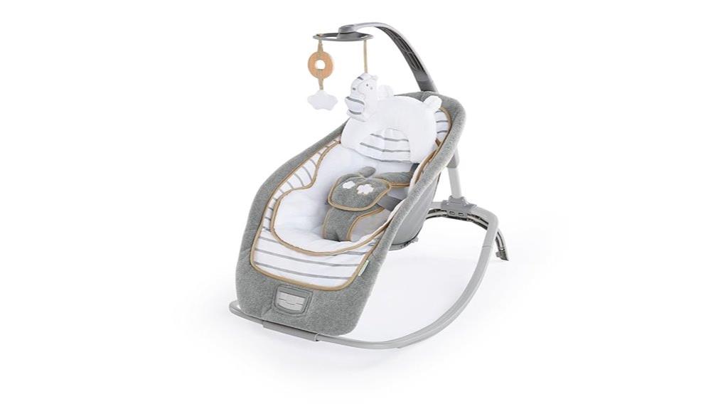 plush baby rocker seat