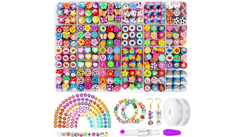 polymer clay jewelry beads