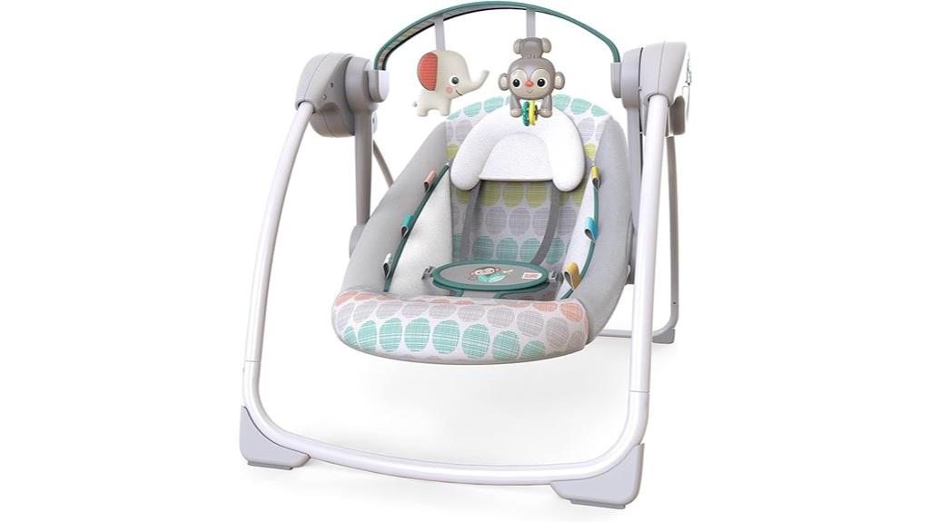 portable automatic baby swing