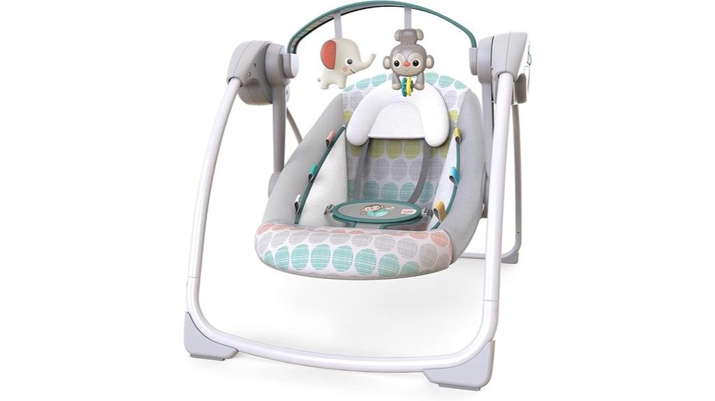 portable automatic baby swing