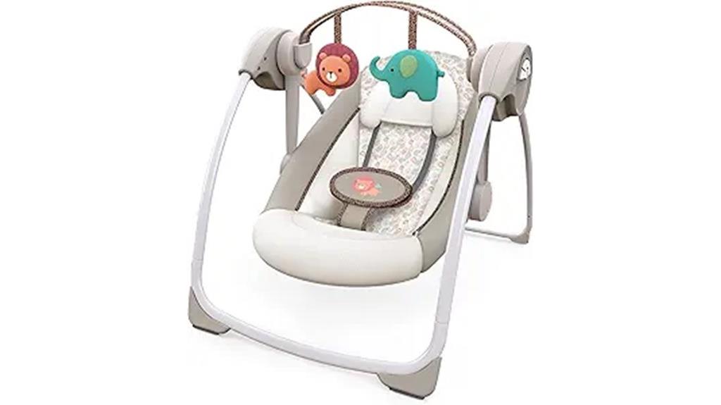 portable baby swing comfort