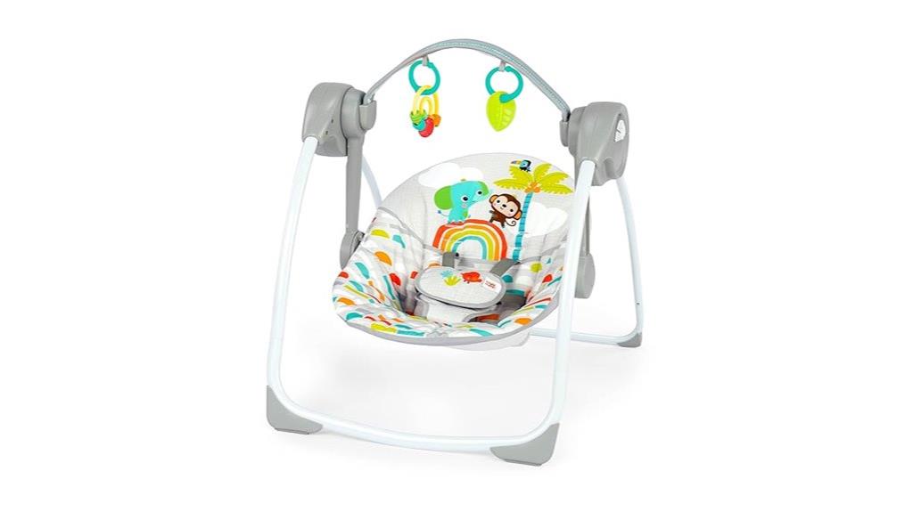 portable baby swing paradise