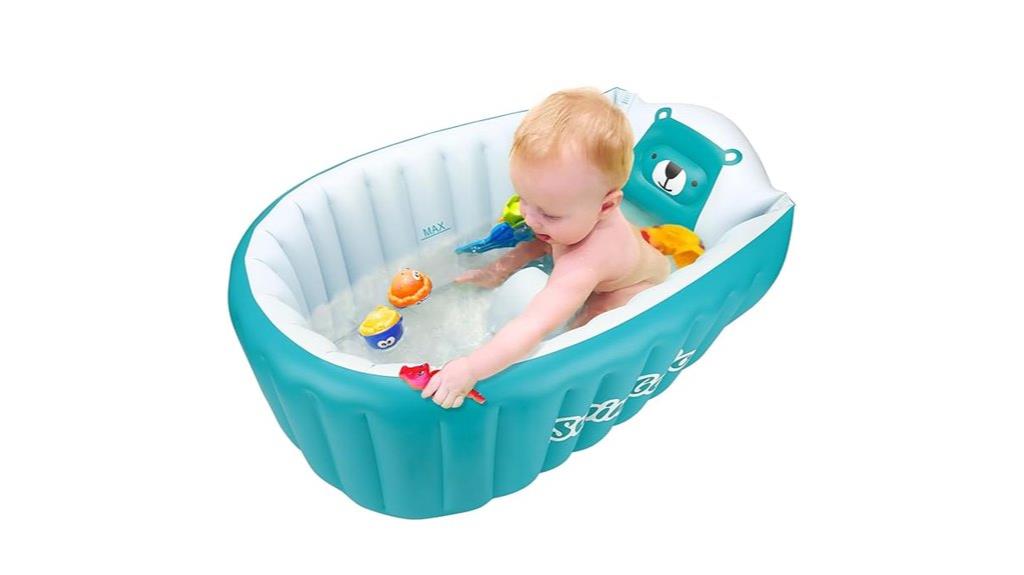portable inflatable toddler tub