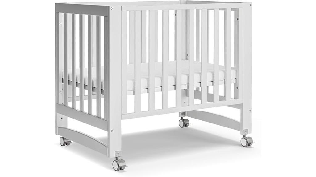 portable mini crib design