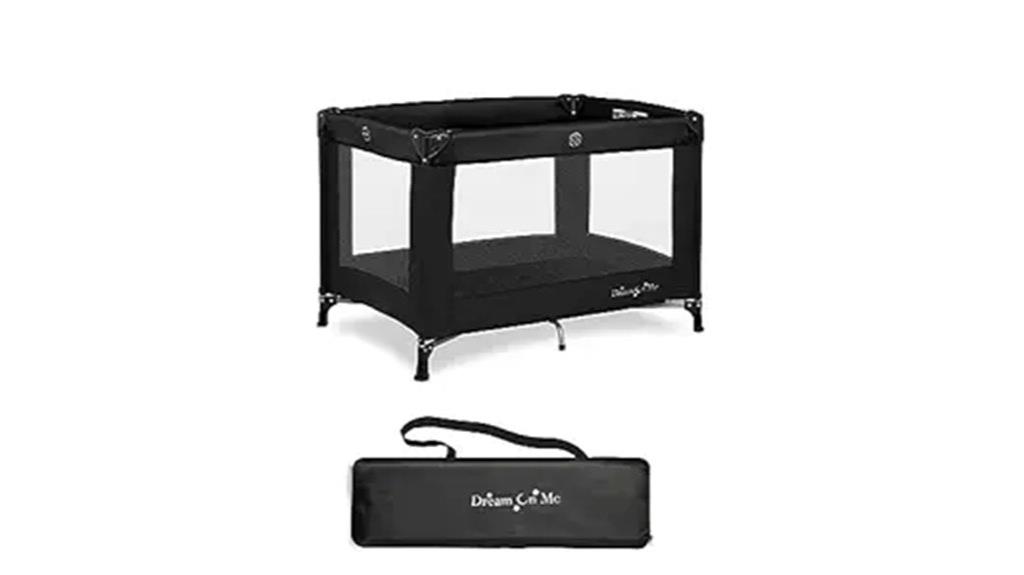 portable playard with carrybag