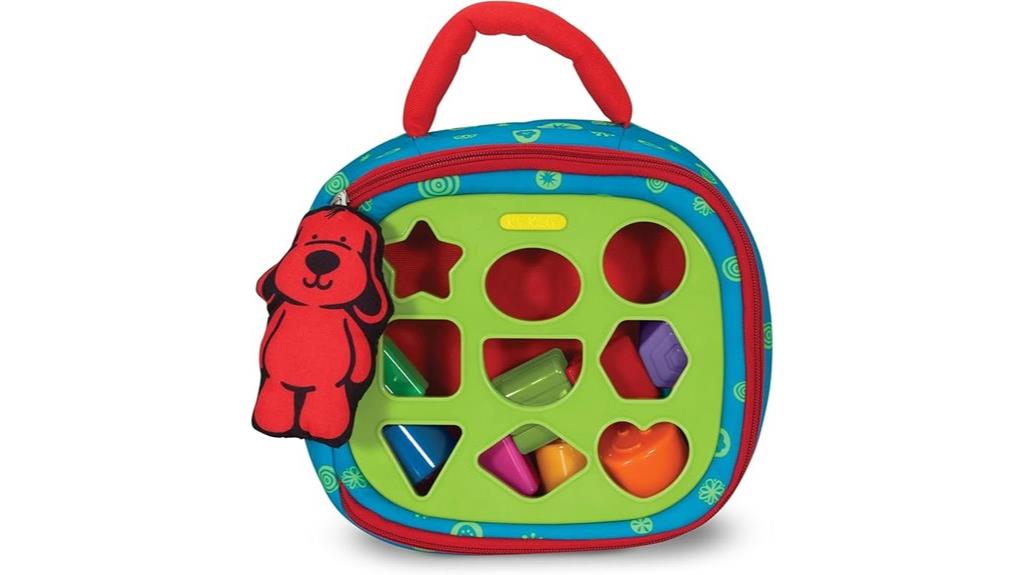 portable shape sorting toy