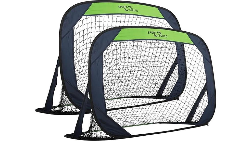 portable soccer goal set