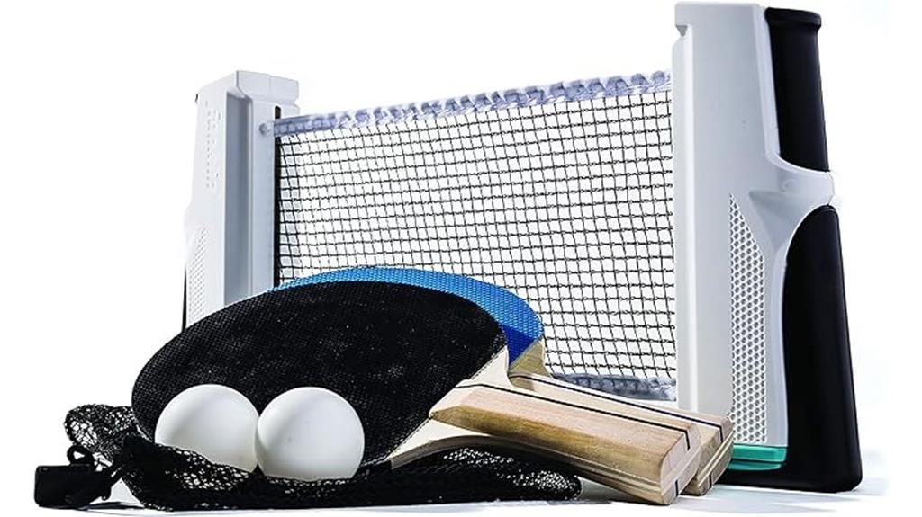 portable table tennis set