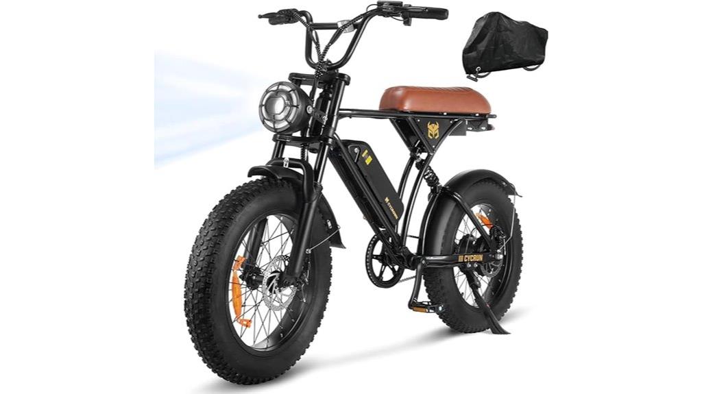 powerful electric bike range